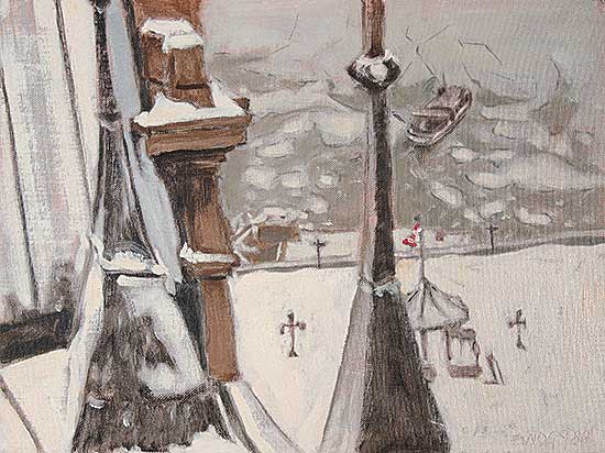 #524 ~ Nagy - Noon Departure, Quebec City