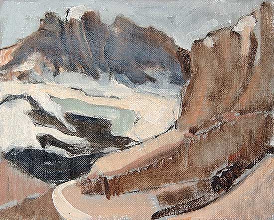 #525 ~ Nagy - Mount Wilson, Along Banff-Jasper Highway