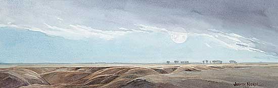 #528 ~ Nickol - Untitled - Prairie Landscape