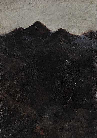 #544 ~ School - Untitled - Just Before Sunrise, Mountains #544 ~ School - Untitled - Just Before Sunrise, Mountains