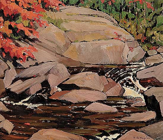 #576 ~ Taylor - On the Simon River near Morin Heights, P. Que.