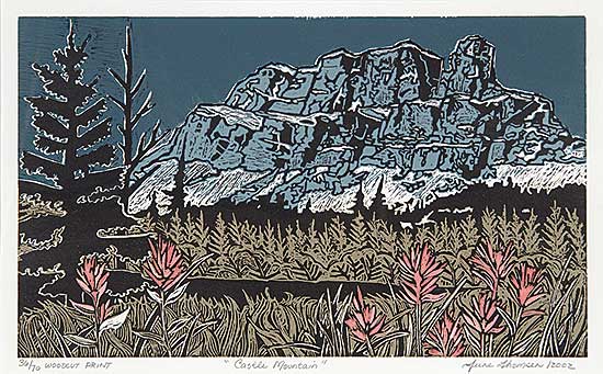 #578 ~ Thomsen - Castle Mountain  #36/70