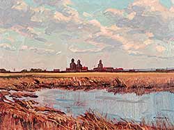 #459 ~ Gonsalves - Prairie Landscape with Water