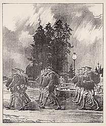 #484 ~ Jefferys - Departure of the Siberian Battery from Petawawa Camp #484 ~ Jefferys - Departure of the Siberian Battery from Petawawa Camp
