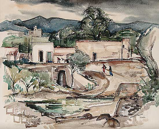 #20 ~ Brooks - Untitled - A Mountain Village, Mexico
