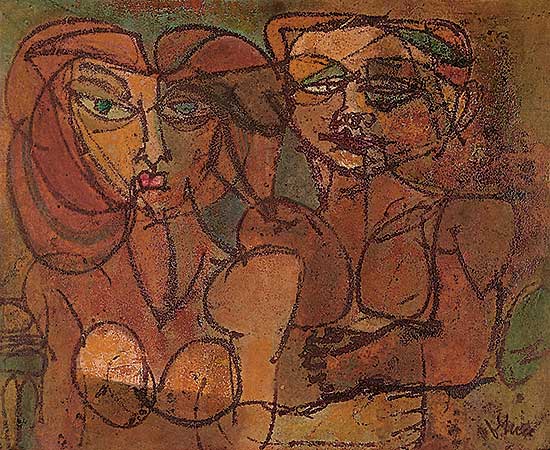 #23 ~ Bruce - Untitled - Two Figures