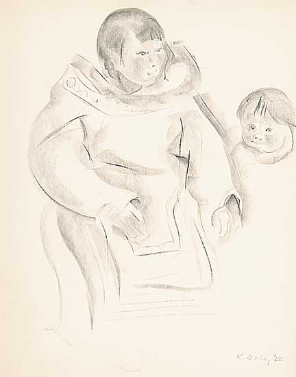 #97 ~ Pepper - Untitled - Inuit Mother and Child