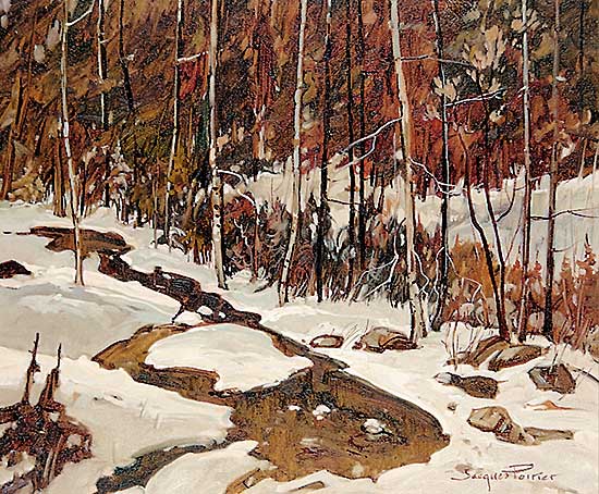 #98 ~ Poirier - Ruisseau et sous-bois [Tremblant]