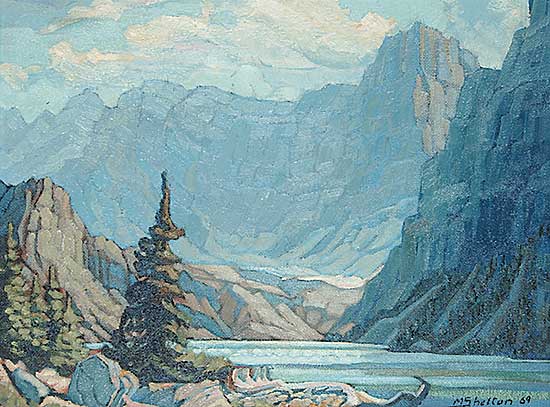 #112 ~ Shelton - Untitled - Mountain Lake