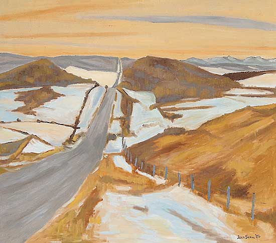 #117 ~ Snow - Western Road