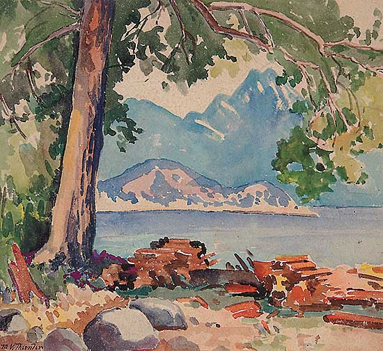 #122 ~ Thornton - Untitled - Coastal Range