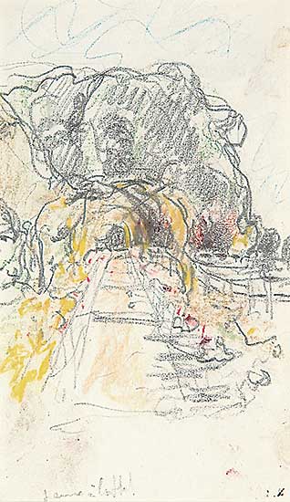 #246 ~ Vuillard - Untitled - Garden Scene