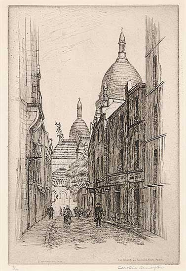 #408 ~ Armington - Les Domes du Sacre-Coeur, Paris  #9/100