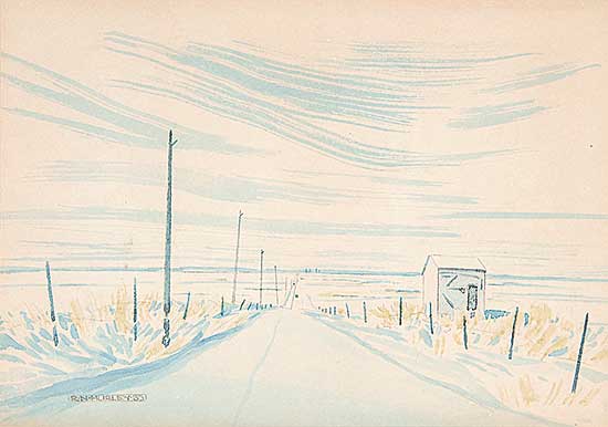 #489 ~ Hurley - Untitled - Winter Road
