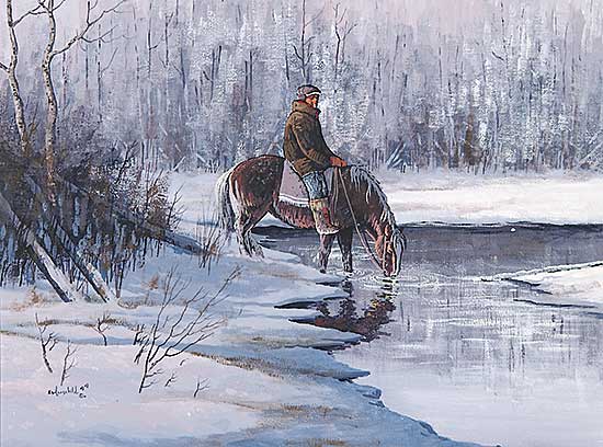 #529 ~ Lonechild - Out Looking for Horses [Stopping for a Drink]