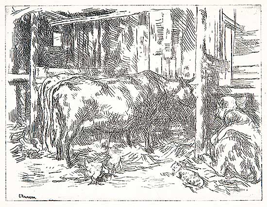 #547 ~ Neumann - Untitled - In the Stable
