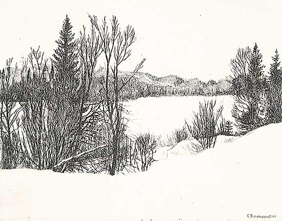 #548 ~ Neumann - Untitled - Winter River