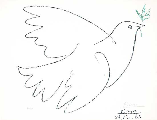#573 ~ Picasso - The Dove  #67/200