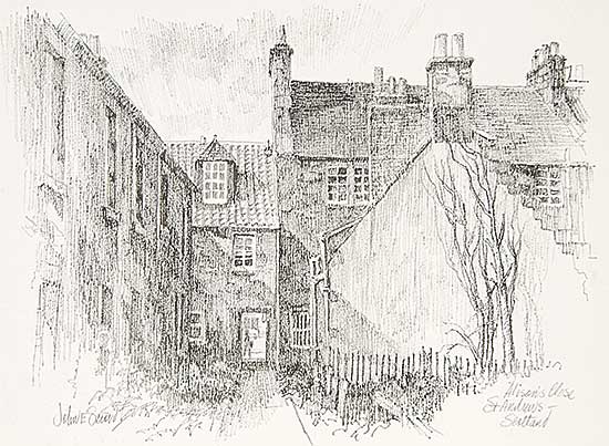 #596 ~ Secord - Alison's Close, St. Andrew's, Scotland