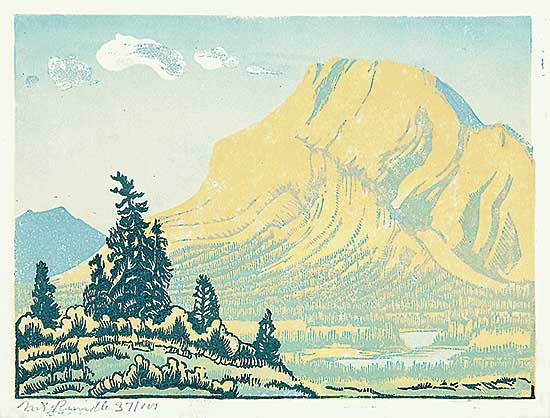 #601 ~ Shelton - Mount Rundle  #37/100