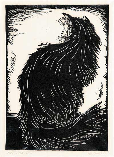 #606 ~ Shelton - The Black Cat  #1/100
