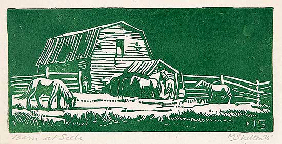 #608 ~ Shelton - Barn at Seebe