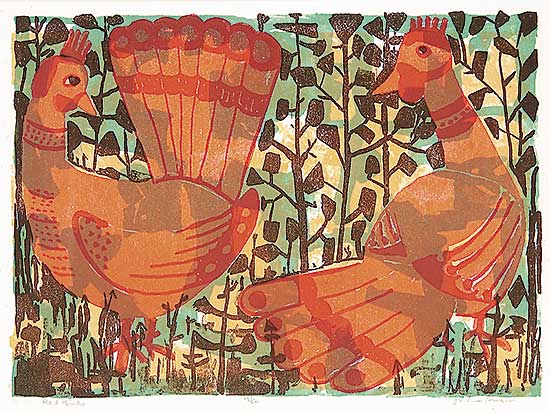 #621 ~ Snow - Red Birds  #18/50