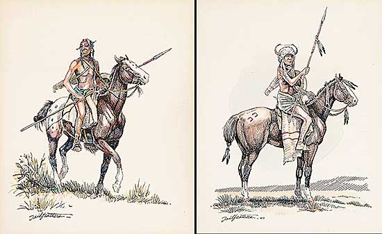 #627 ~ Tailfeathers - LOT OF TWO