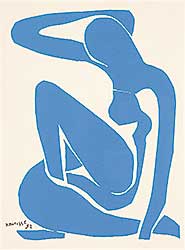 #533 ~ Matisse - Untitled - Blue Nude