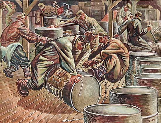 #16 ~ Bruce - Untitled - Moving Barrels