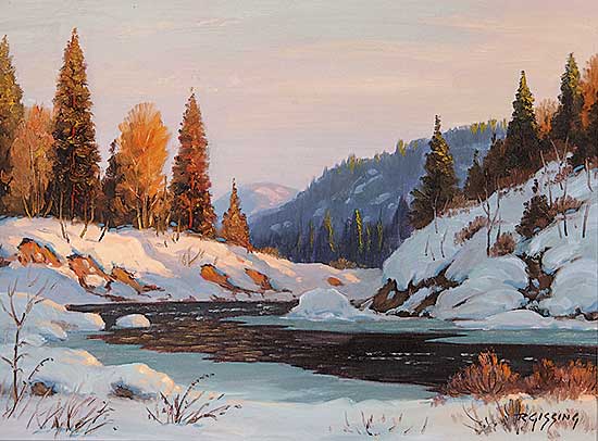 #47 ~ Gissing - Winter Sunset