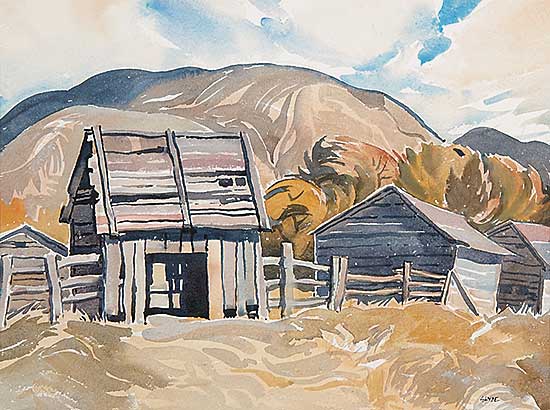 #48 ~ Glyde - Abandoned Building near Vernon, B.C.