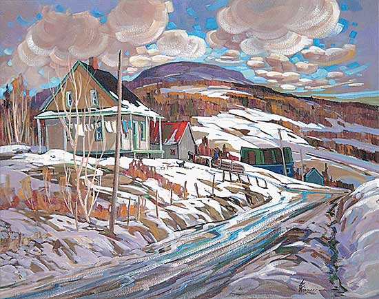 #63 ~ Kirouac - Rg. St. Philippe vers - Chesterville, Qc.