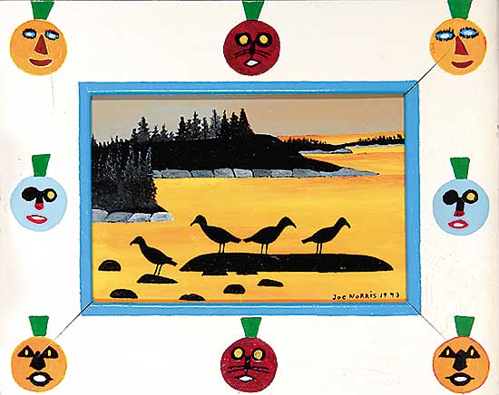 #88 ~ Norris - Untitled - Seagulls at Sunset