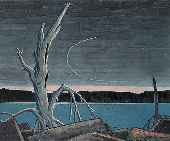 #92 ~ Parsons - Jet Over Algonquin - Dawn