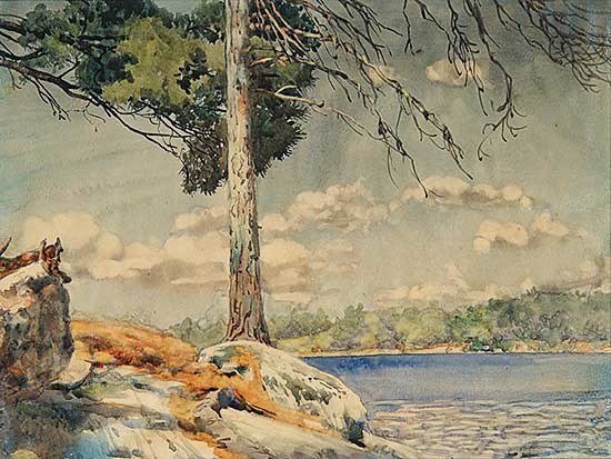 #96.1 ~ Phillips - Untitled - Lake of the Woods