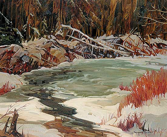 #106 ~ Poirier - Au debut du printemps [Laurentides]