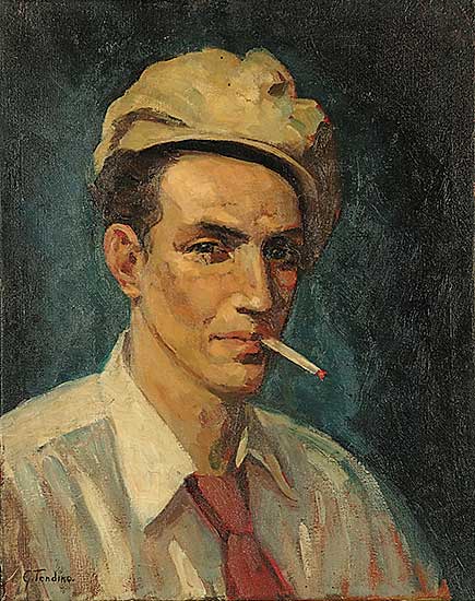 #120 ~ Tondino - Untitled - Self Portrait