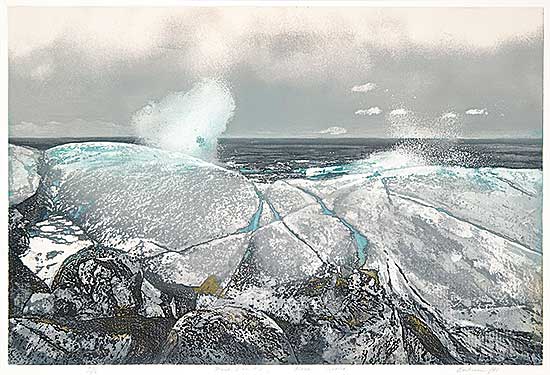 #406 ~ Bartram - March Ice #2 Nova Scotia  #50/50