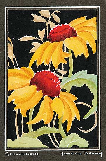 #414.1 ~ Brown - Gaillardia