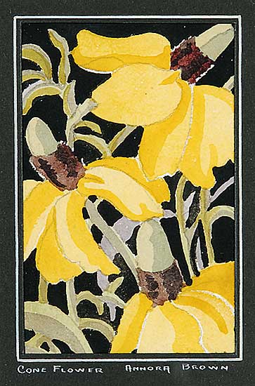 #414.2 ~ Brown - Cone Flower