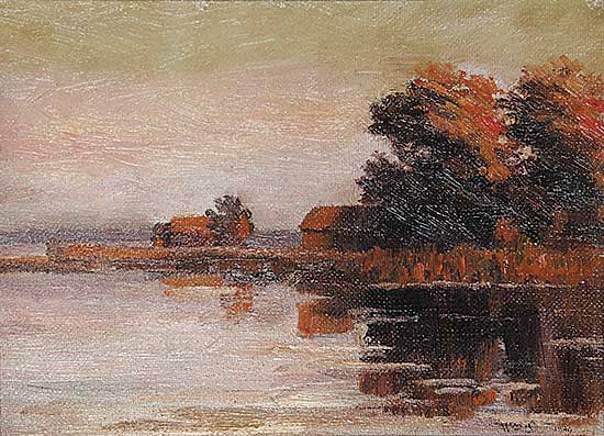 #415 ~ Brymner - Untitled - Fall Sunset