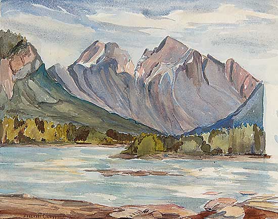 #420 ~ Chappelle - Untitled - Mountain Lake