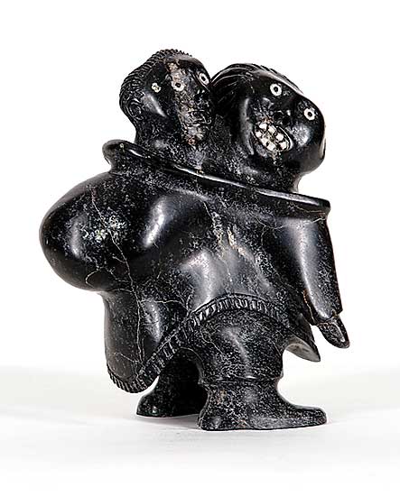 #450 ~ Nahaulaituq - Untitled - Mother and Child