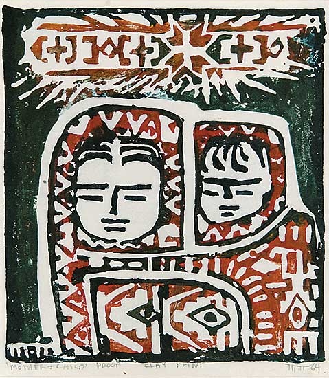 #482 ~ Nicoll - Mother and Child  #Proof