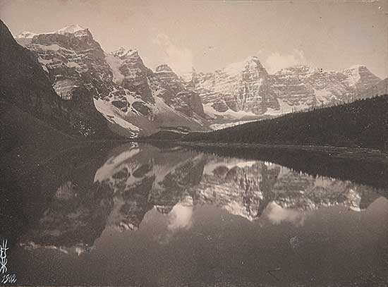 #499 ~ Vaux - Untitled - Mountain Reflections