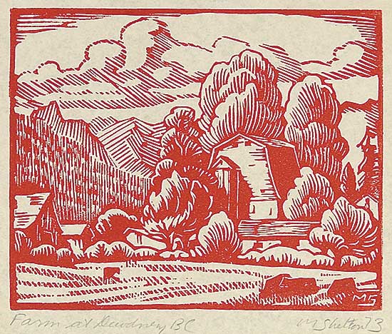 #542 ~ Shelton - Farm at Dewdney, B.C.