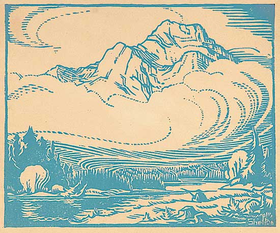 #543 ~ Shelton - Untitled - [possibly Wind Mountain, Exshaw]