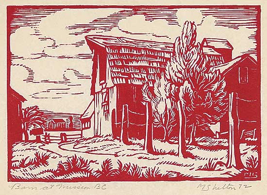 #544 ~ Shelton - Barn at Mission, B.C.