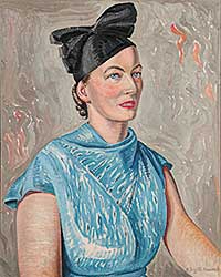 #52 ~ Haworth - Untitled - Portrait of a Fashionable Lady